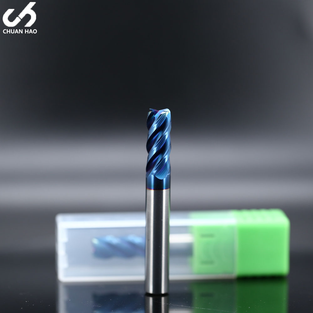 Nano Blue Coated Square End Mills