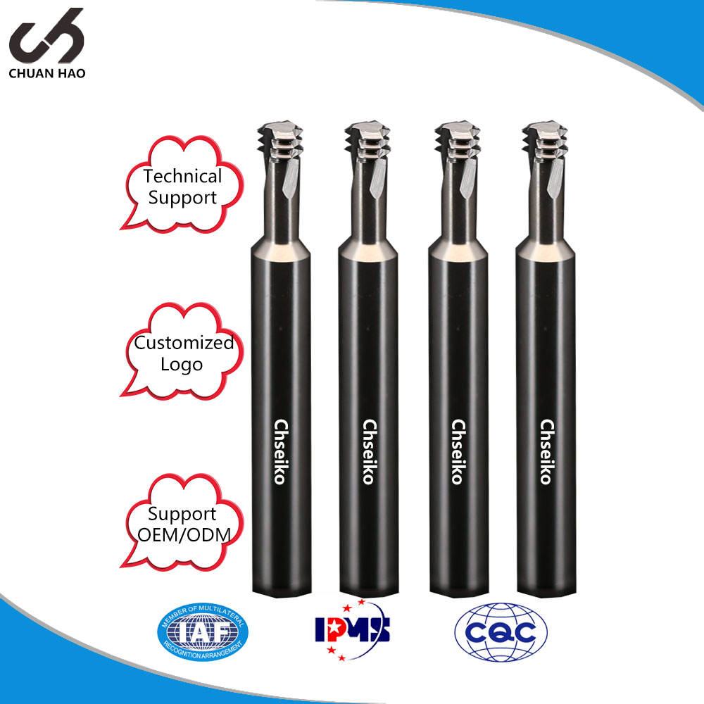 Carbide Three Thread Milling Cutter